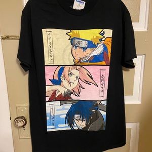 BRAND NEW Mens Naruto Team 7 Short Sleeve Tee‼️